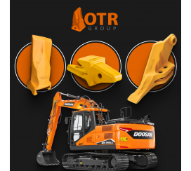 Зубья, коронки, адаптеры на ковш экскаватора DOOSAN от компании OTR GROUP