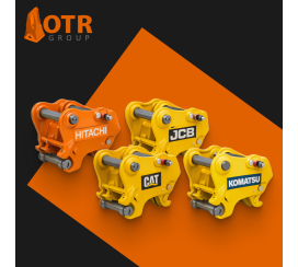 Квик-каплеры для экскаваторов CAT, KOMATSU, HITACHI, JCB и других брендов